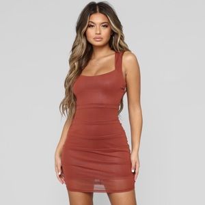 Fashion Nova All Meshed Up Mini Dress